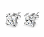 Axis Studs: Moissanite Stud Earrings