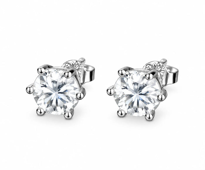 Classic 6-Prong Studs